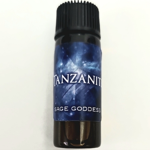 Tanzanite Necklace Bracelet & Oil Set - Picture 4 of 4